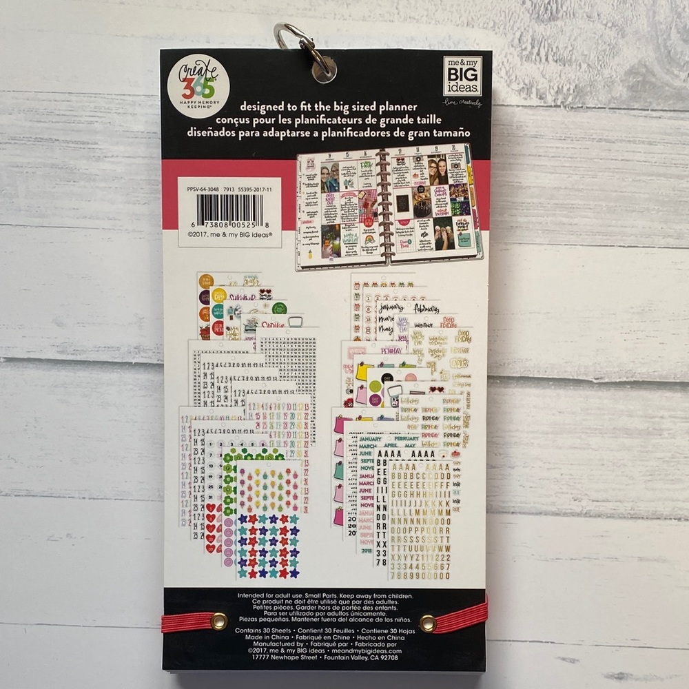 The Happy Planner Colorful Memory Keeping Sticker Bundle - Picture 9 of 13